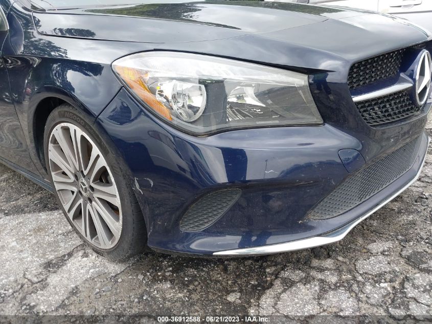 2018 MERCEDES-BENZ CLA CLA 250 - WDDSJ4EB8JN655900