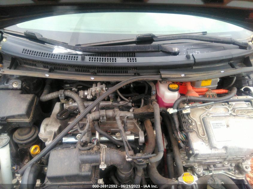 2013 TOYOTA PRIUS C ONE/TWO/THREE/FOUR - JTDKDTB33D1548824