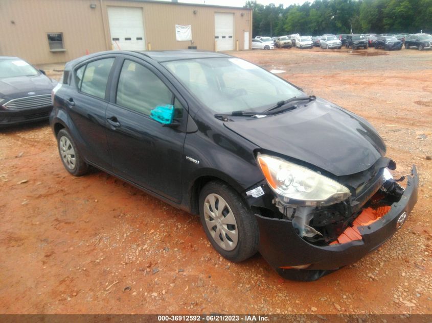 2013 TOYOTA PRIUS C ONE/TWO/THREE/FOUR - JTDKDTB33D1548824