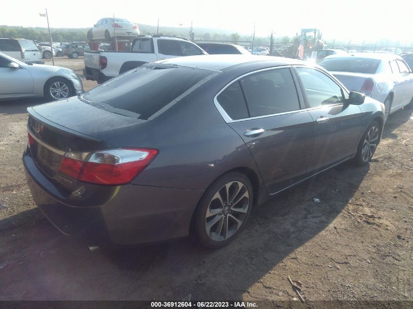 2014 HONDA ACCORD SEDAN SPORT - 1HGCR2F50EA305891