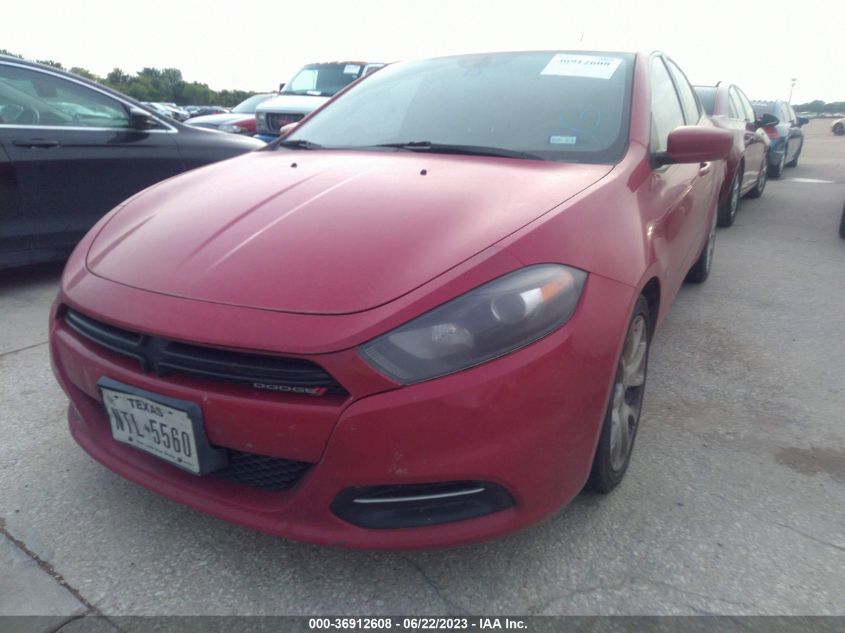 2014 DODGE DART SXT - 1C3CDFBBXED742395