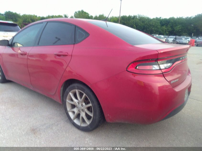 2014 DODGE DART SXT - 1C3CDFBBXED742395
