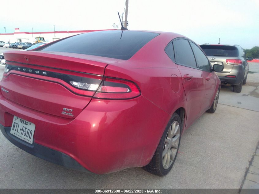 2014 DODGE DART SXT - 1C3CDFBBXED742395