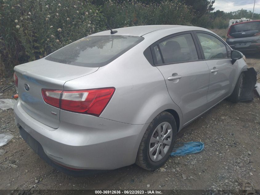 2016 KIA RIO LX - KNADM4A31G6546252