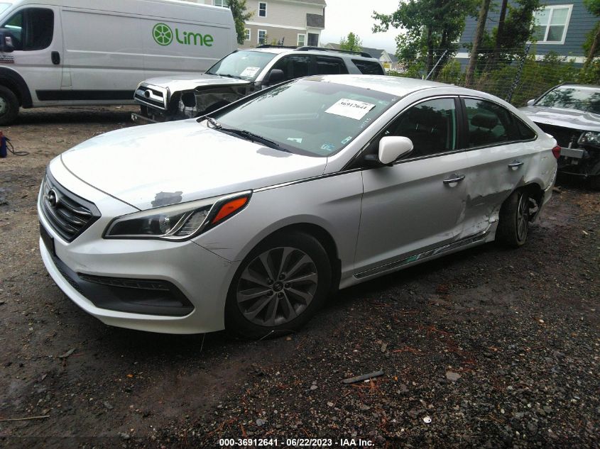 2015 HYUNDAI SONATA SPORT/LIMITED - 5NPE34AF6FH127063