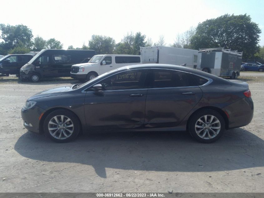 2015 CHRYSLER 200 C - 1C3CCCCB4FN609384