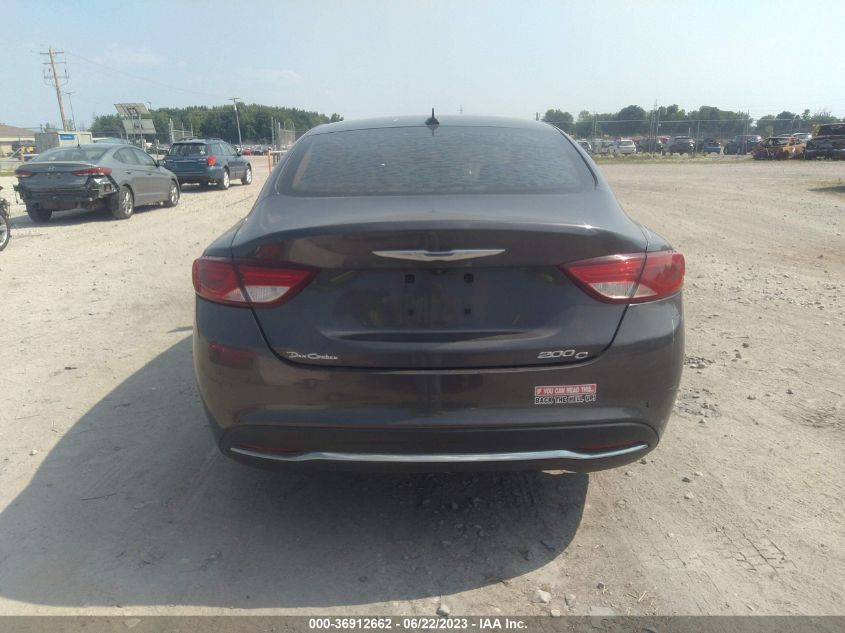 2015 CHRYSLER 200 C - 1C3CCCCB4FN609384