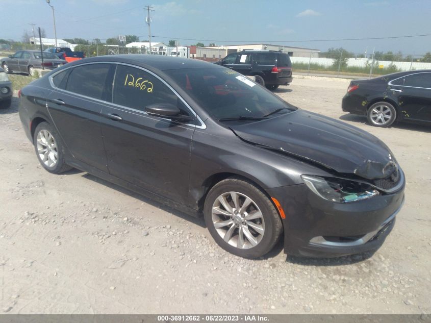 2015 CHRYSLER 200 C - 1C3CCCCB4FN609384