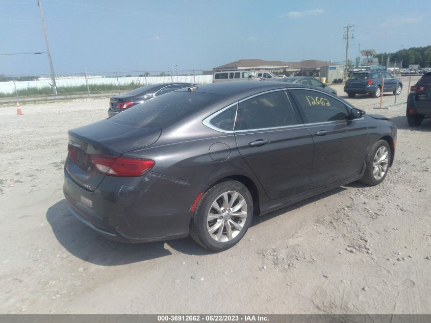 2015 CHRYSLER 200 C - 1C3CCCCB4FN609384