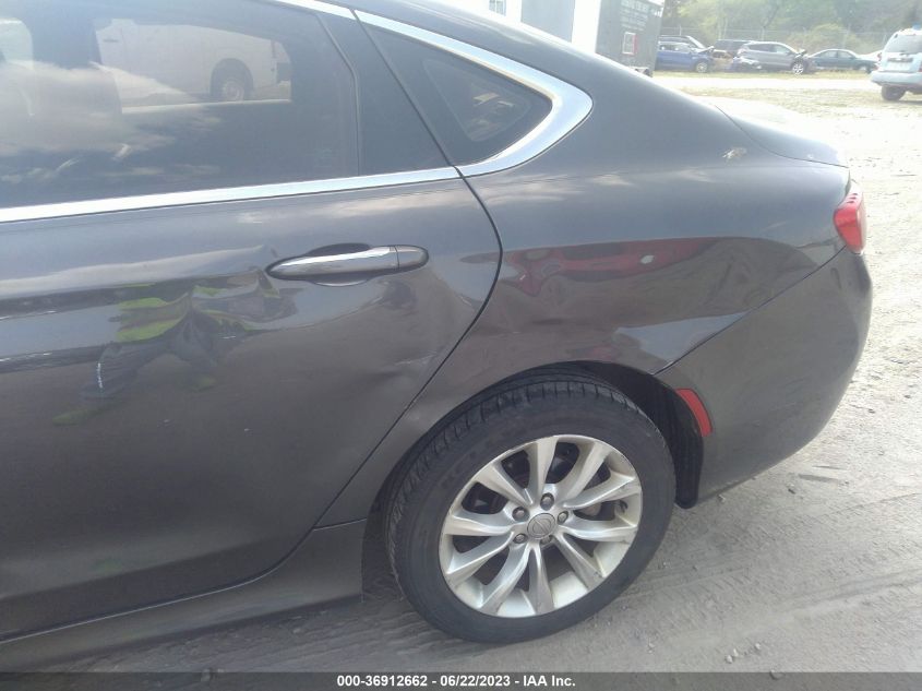 2015 CHRYSLER 200 C - 1C3CCCCB4FN609384