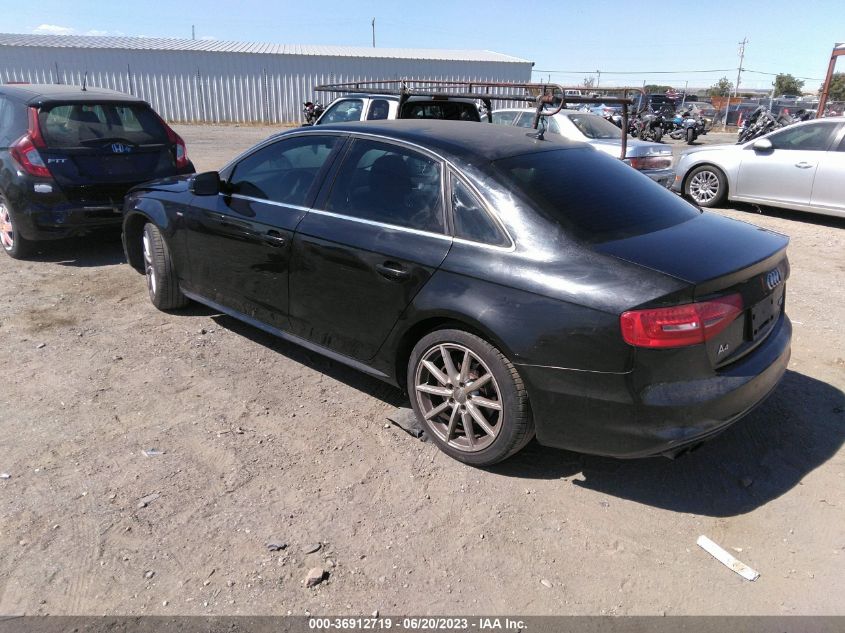 2014 AUDI A4 PREMIUM PLUS - WAUFFAFL2EN024873