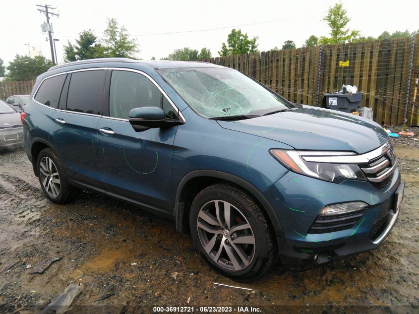 2016 HONDA PILOT TOURING - 5FNYF6H91GB014654