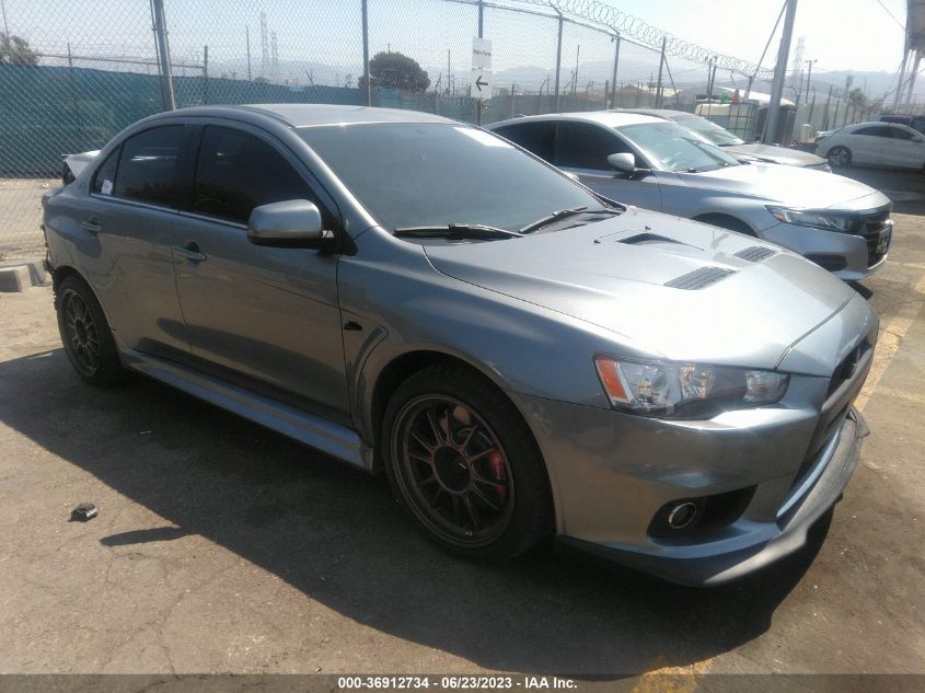 2013 MITSUBISHI LANCER EVOLUTION MR - JA32W5FV3DU006217