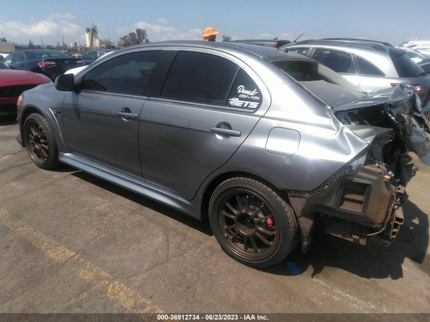 2013 MITSUBISHI LANCER EVOLUTION MR - JA32W5FV3DU006217