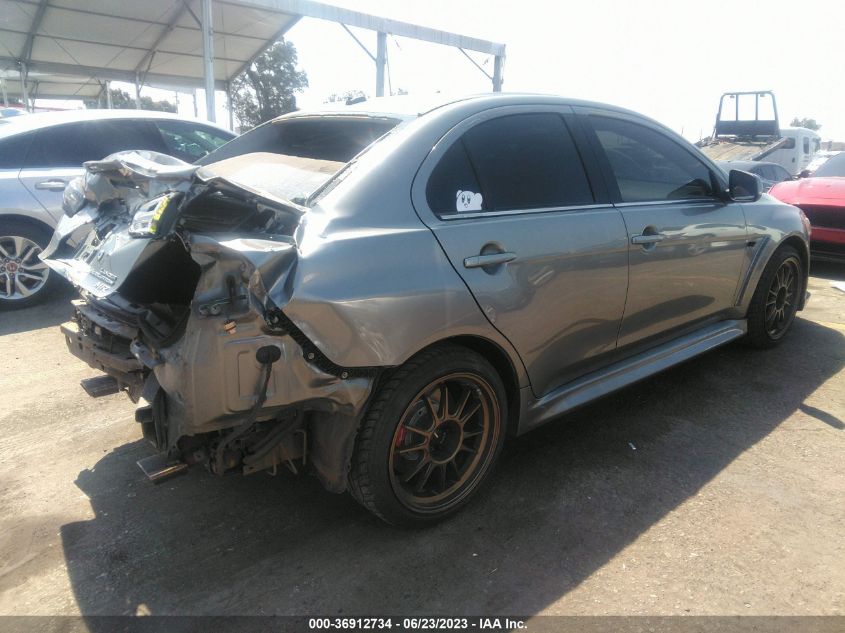 2013 MITSUBISHI LANCER EVOLUTION MR - JA32W5FV3DU006217