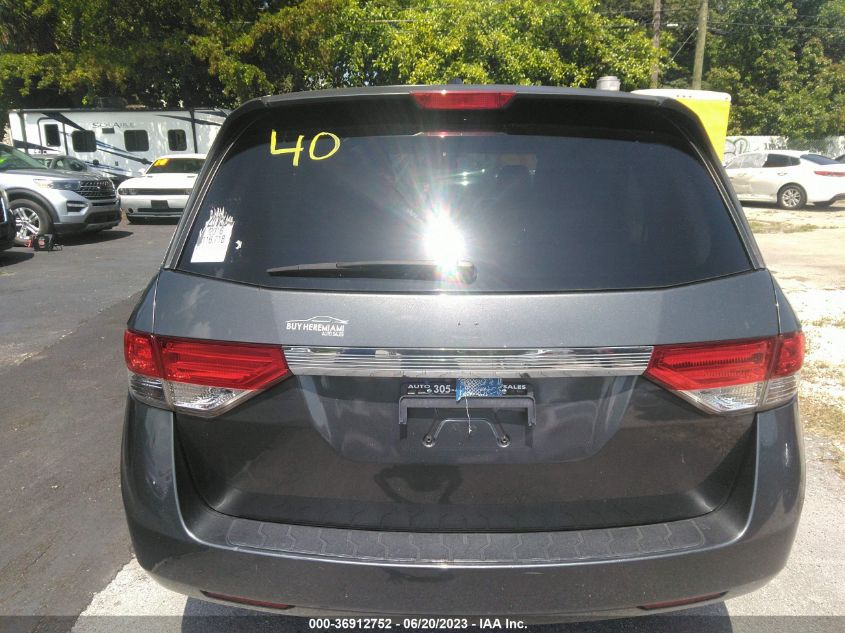 2016 HONDA ODYSSEY TOURING - 5FNRL5H97GB031658
