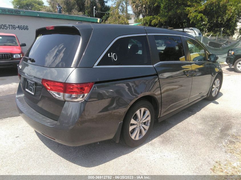 2016 HONDA ODYSSEY TOURING - 5FNRL5H97GB031658