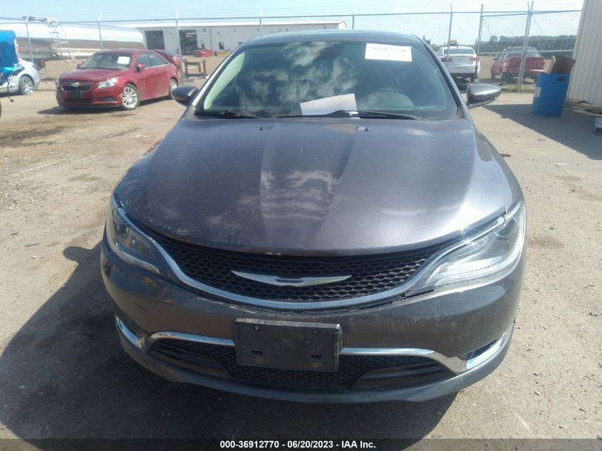2015 CHRYSLER 200 C - 1C3CCCEG6FN732077