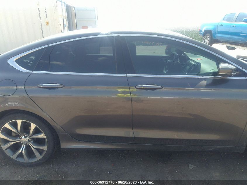 2015 CHRYSLER 200 C - 1C3CCCEG6FN732077