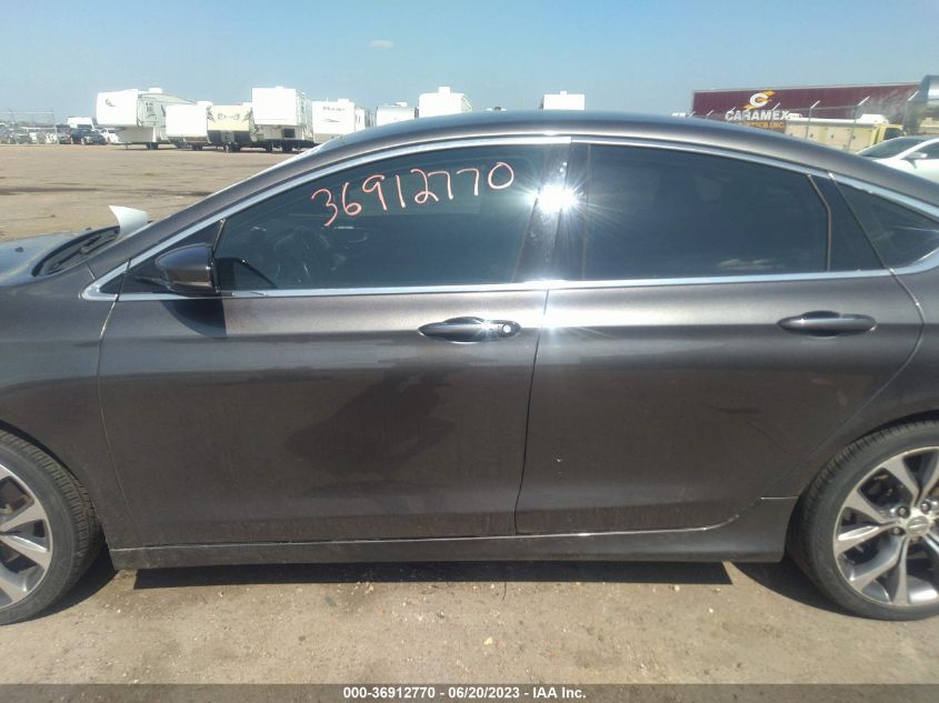 2015 CHRYSLER 200 C - 1C3CCCEG6FN732077
