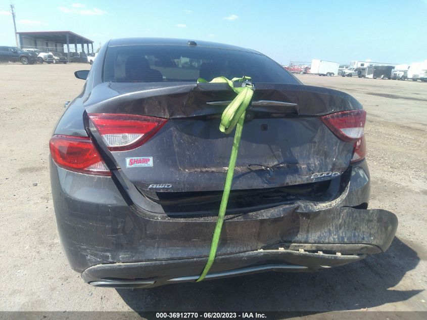 2015 CHRYSLER 200 C - 1C3CCCEG6FN732077