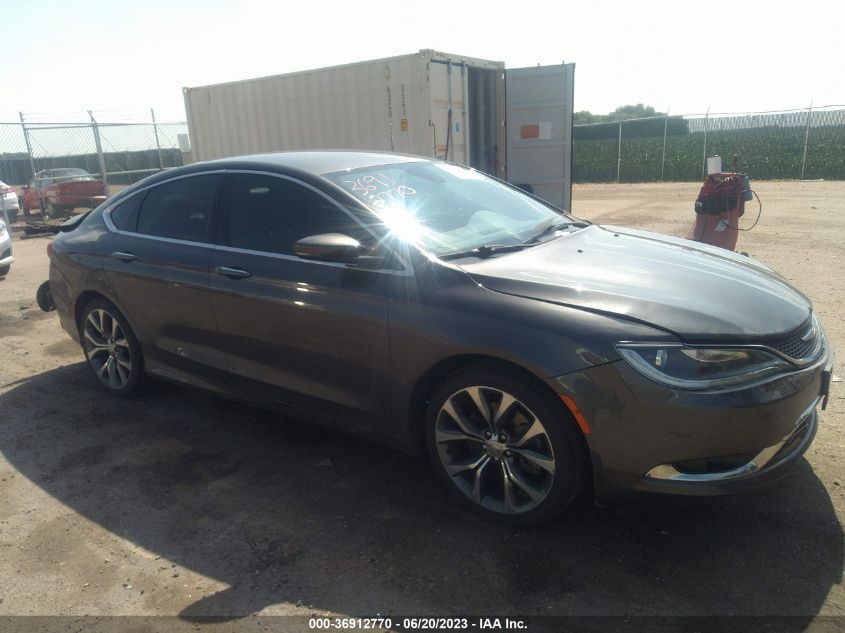2015 CHRYSLER 200 C - 1C3CCCEG6FN732077