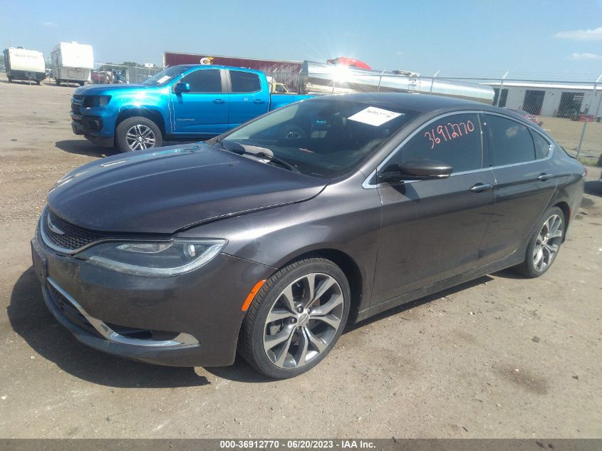 2015 CHRYSLER 200 C - 1C3CCCEG6FN732077