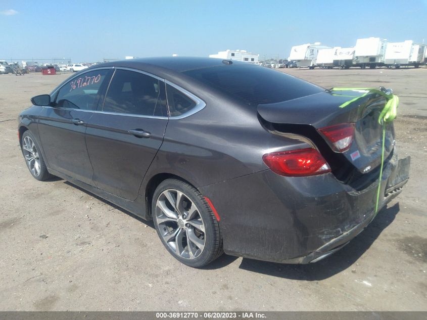 2015 CHRYSLER 200 C - 1C3CCCEG6FN732077