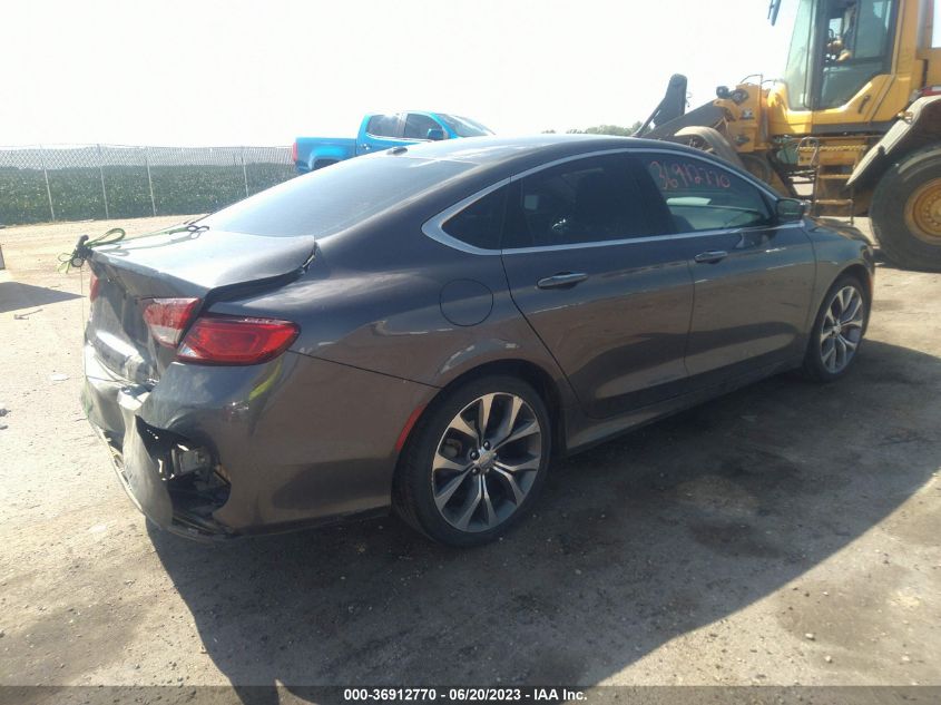 2015 CHRYSLER 200 C - 1C3CCCEG6FN732077