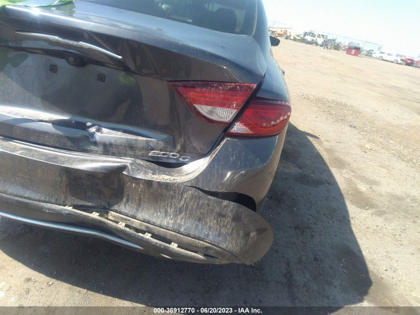 2015 CHRYSLER 200 C - 1C3CCCEG6FN732077