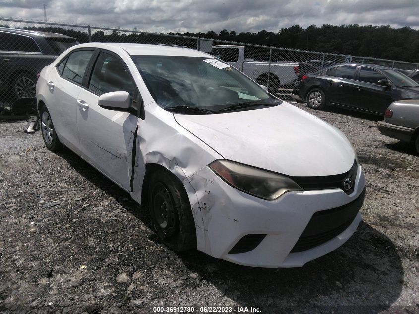 2014 TOYOTA COROLLA L/LE/S/S PLUS/LE PLUS - 2T1BURHE6EC042090