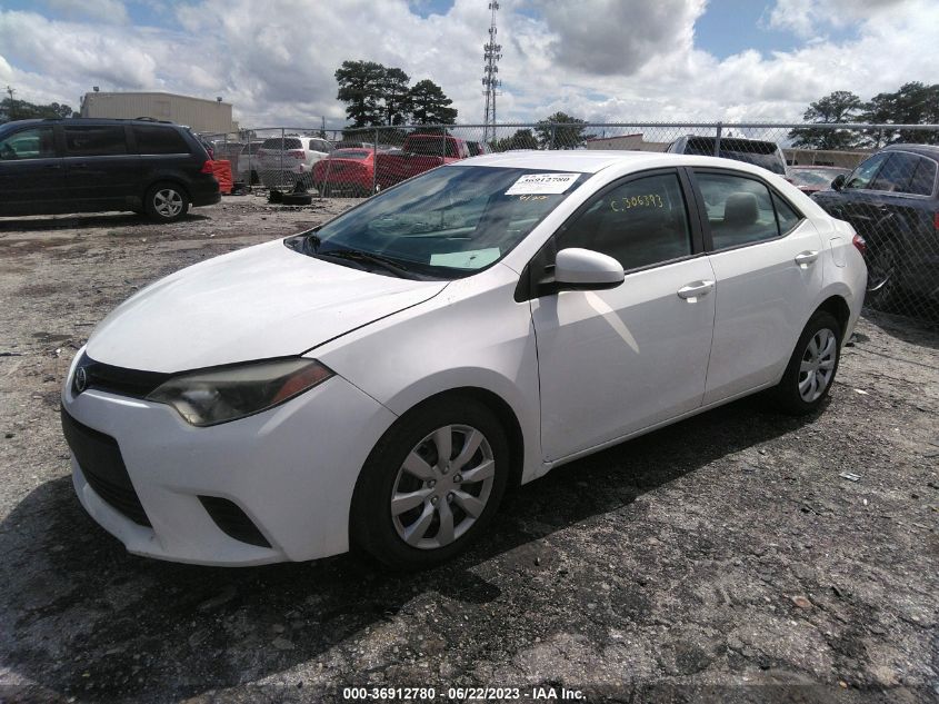 2014 TOYOTA COROLLA L/LE/S/S PLUS/LE PLUS - 2T1BURHE6EC042090