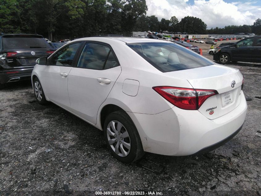 2014 TOYOTA COROLLA L/LE/S/S PLUS/LE PLUS - 2T1BURHE6EC042090