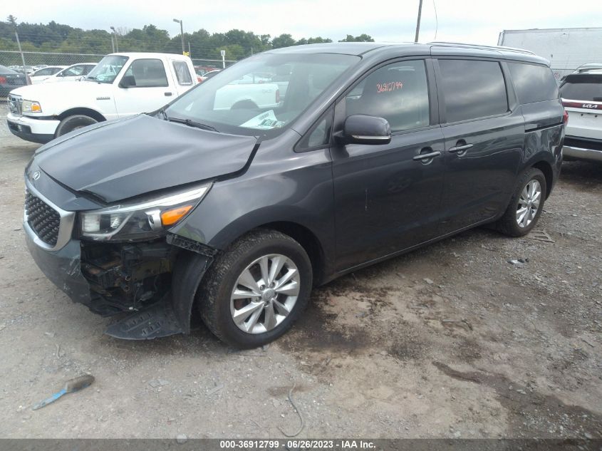 2015 KIA SEDONA LX - KNDMB5C11F6017781