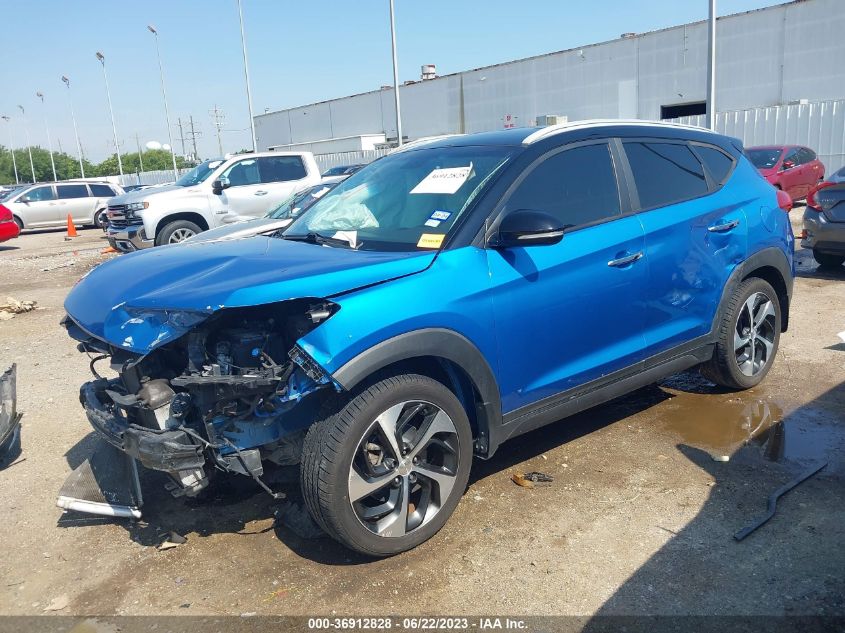 2016 HYUNDAI TUCSON LIMITED - KM8J33A24GU138376