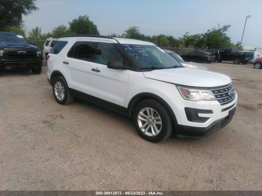 2016 FORD EXPLORER BASE - 1FM5K7B8XGGA75832