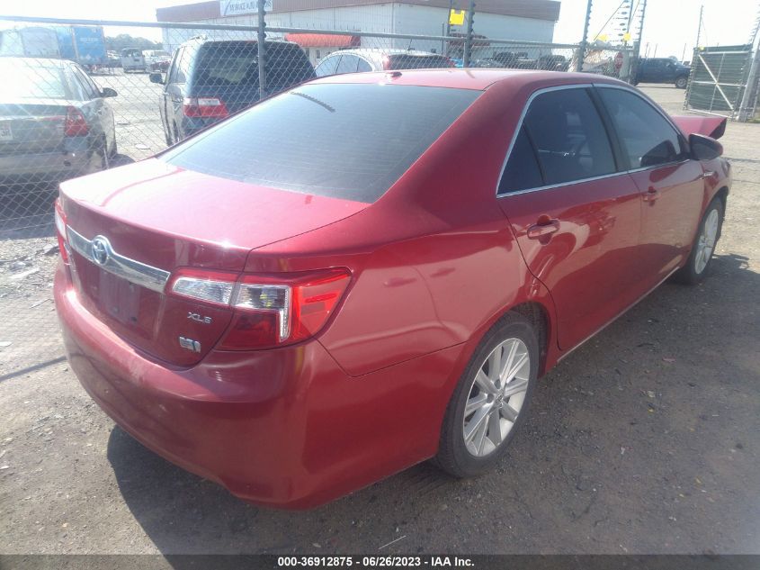 2013 TOYOTA CAMRY HYBRID LE/XLE - 4T1BD1FK4DU090226