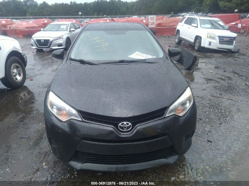 2016 TOYOTA COROLLA LE - 2T1BURHE6GC711106