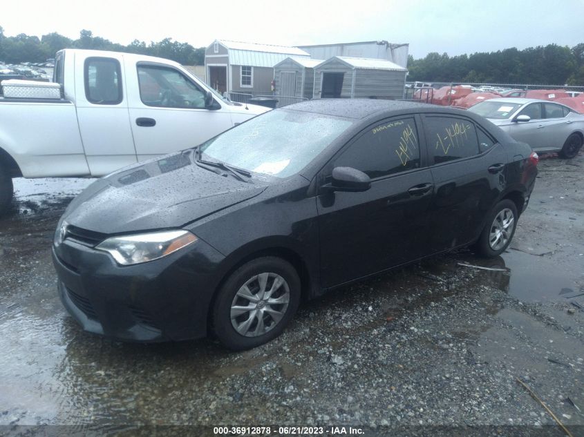 2016 TOYOTA COROLLA LE - 2T1BURHE6GC711106