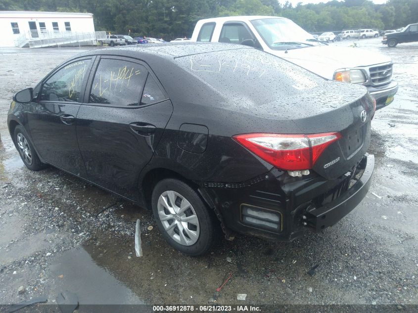 2016 TOYOTA COROLLA LE - 2T1BURHE6GC711106