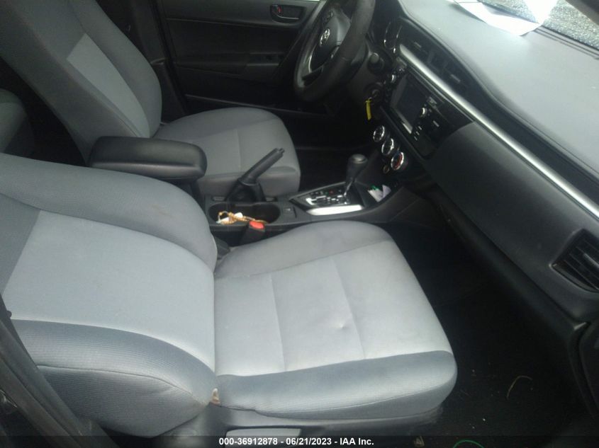 2016 TOYOTA COROLLA LE - 2T1BURHE6GC711106