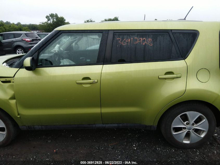 2016 KIA SOUL BASE - KNDJN2A23G7841152