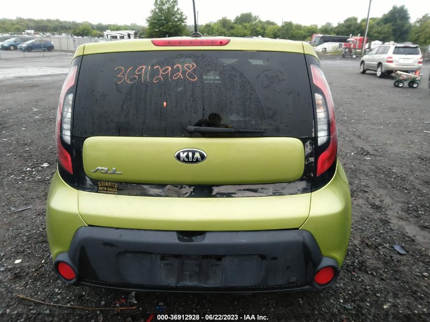 2016 KIA SOUL BASE - KNDJN2A23G7841152