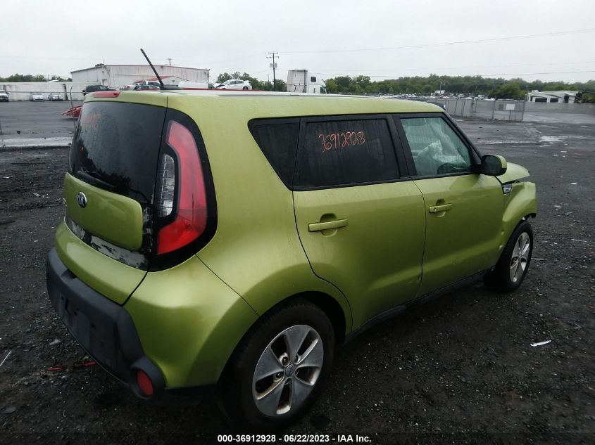 2016 KIA SOUL BASE - KNDJN2A23G7841152