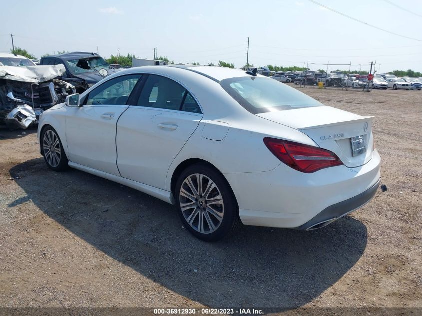 2019 MERCEDES-BENZ CLA 250 - WDDSJ4EB7KN775611