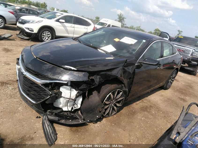 2022 CHEVROLET MALIBU RS - 1G1ZG5ST2NF143472