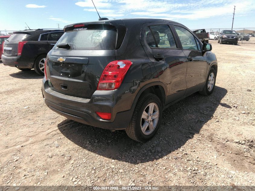 VIN 3GNCJKSB0LL166005 2020 CHEVROLET TRAX LS