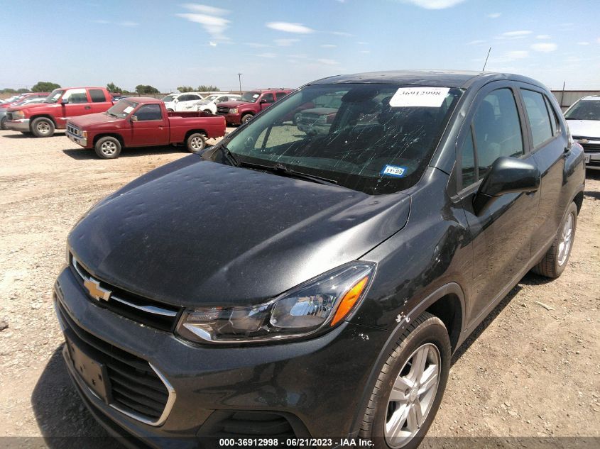 VIN 3GNCJKSB0LL166005 2020 CHEVROLET TRAX LS