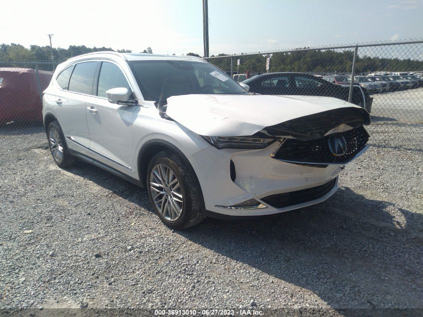 5J8YE1H83NL035269 Acura MDX W/ADVANCE PACKAGE