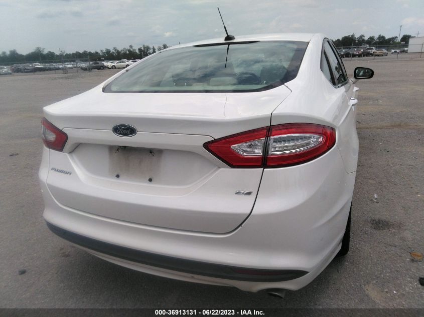 2016 FORD FUSION SE - 1FA6P0H79G5101385